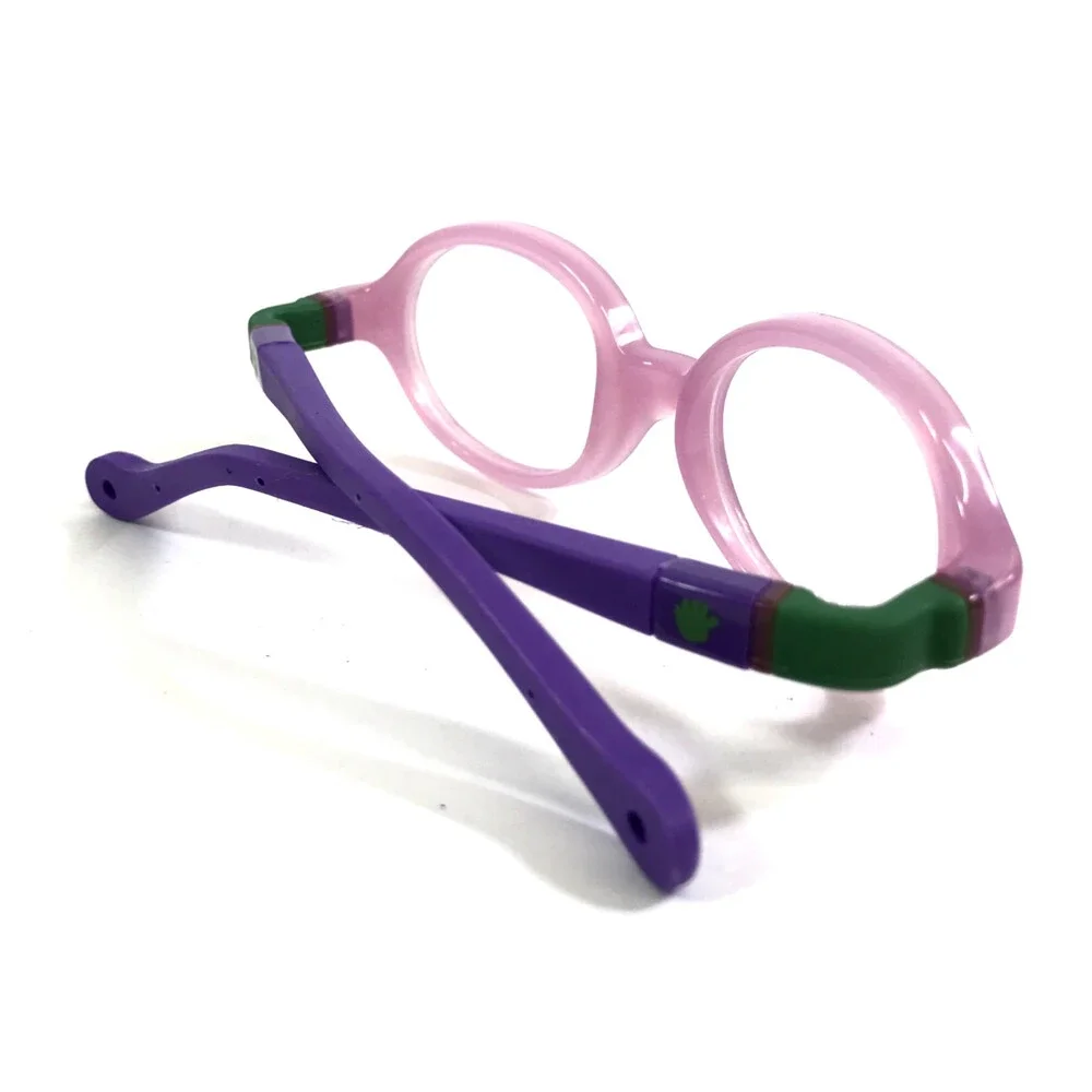 Nano Vista Eyeglasses Frames BUNNY 3.0 NAO4000140 Purple Rubberized 40-13-115